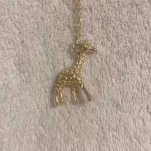 J.Crew Gold Giraffe Necklace • Chain length is 25 inches